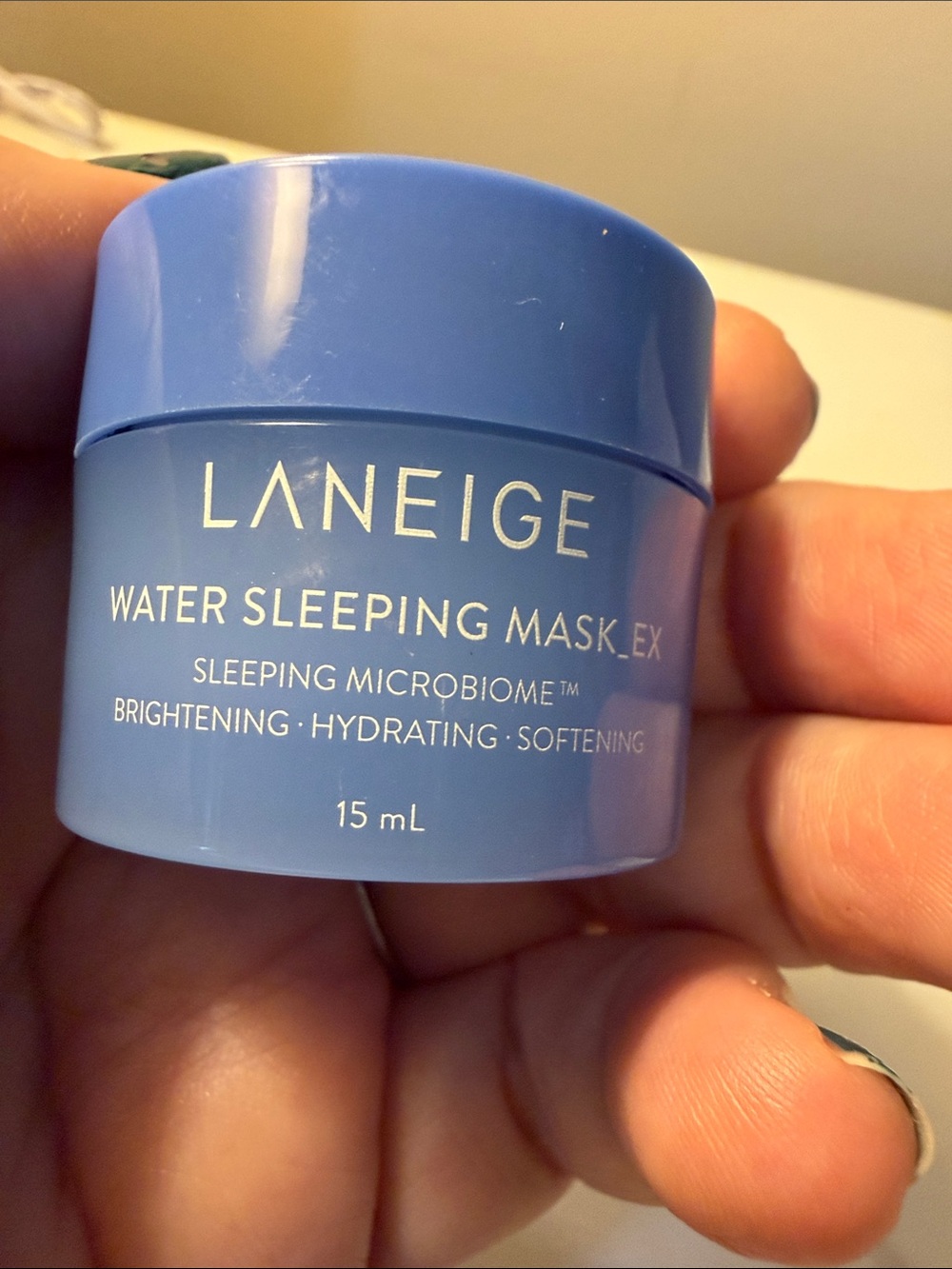 LANEIGE Water Sleeping Mask_EX - Blue Hydrating Night Mask Jar